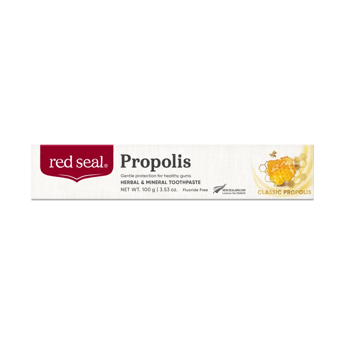 Red Seal Toothpaste Propolis 红印牙膏【蜂胶】100g【保质期2028/09】